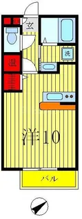メゾンアトム【2階】の間取り