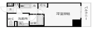 LEXE秋葉原EAST【4階】の間取り