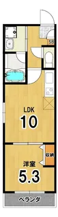 サクシード宝ヶ池【2階】の間取り