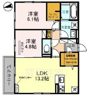 サンクス ウィズダム【3階】の間取り