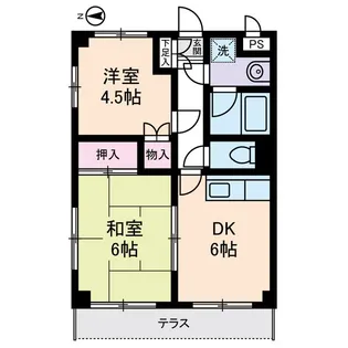 アメニティーハウス【2階】の間取り