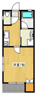 ソワサントヴェール【1階】の間取り