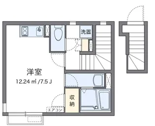 静【2階】の間取り
