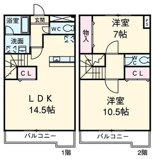 ファイブシティ【9階】の間取り