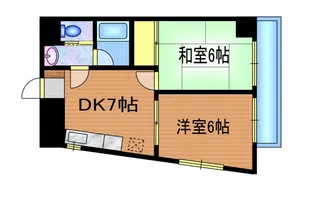セルーエ三鷹【5階】の間取り