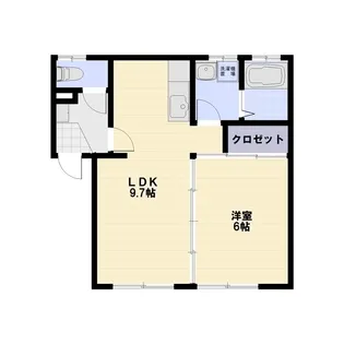 ベーシックハウスK【1階】の間取り