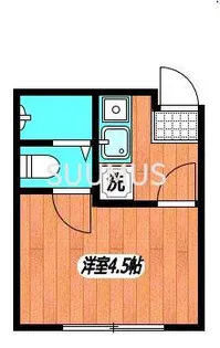 グリフィンドール中野【3階】の間取り