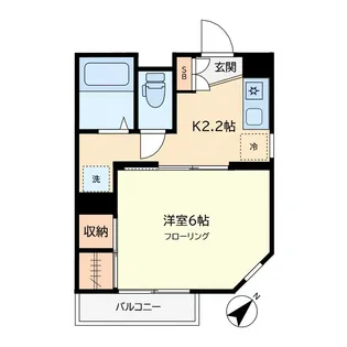 いずみ荘【1階】の間取り