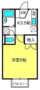 パークサイド【2階】の間取り