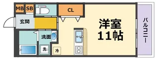 武庫川スクエア【2階】の間取り