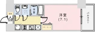 プレサンス兵庫ヴィアーレ【10階】の間取り