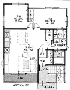 SEVEN STORIES【1階】の間取り