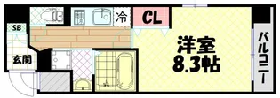 レジュールアッシュアーバンベイ【4階】の間取り