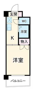ラモヴェール白壁【4階】の間取り