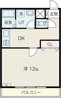プレステージa【1階】の間取り