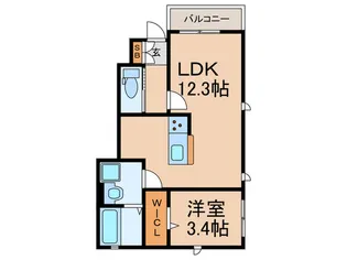 Follow Ship【1階】の間取り