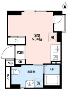Petit maison住吉【2階】の間取り