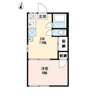スウィング原島【1階】の間取り