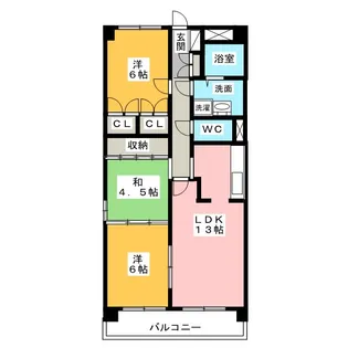 VITA NORITAKE【3階】の間取り