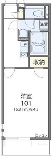 クレイノドミール青梅【1階】の間取り