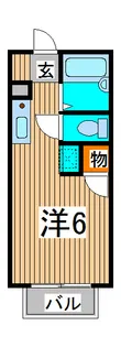 クレール辻【2階】の間取り