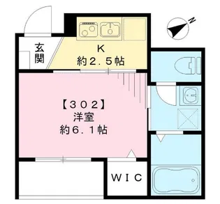 ポウドカープ.M【3階】の間取り