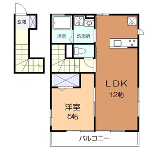 ラ・ルーチェ【2階】の間取り
