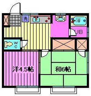 サニーハイツ【1階】の間取り