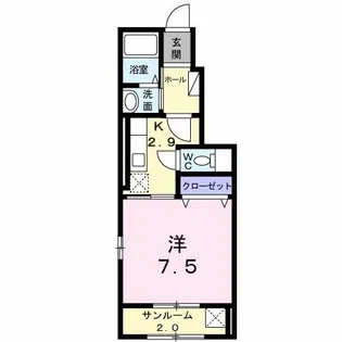 ミルト【1階】の間取り