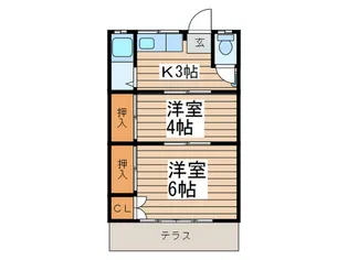 Downつばめ【1階】の間取り