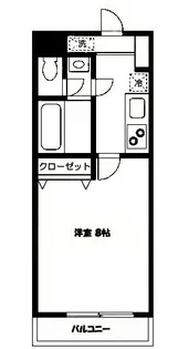 あんぷるふぉれすと【1階】の間取り