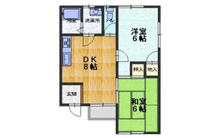 サンシティウエノ【1階】の間取り