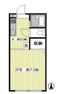 グランシーマ【1階】の間取り