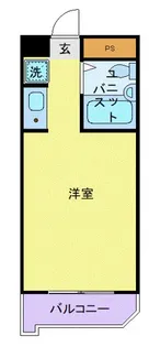 メープル・コープ・ミヤ【5階】の間取り