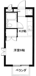 エスターテ湘南【2階】の間取り
