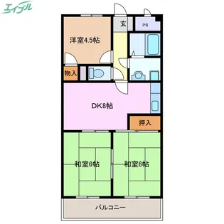 ファクタービル【4階】の間取り