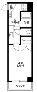 東京都国立市富士見台4【マンション】の間取り