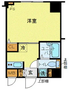 フェニックス川崎【7階】の間取り