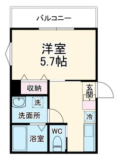 MELDIA東大宮IV【3階】の間取り