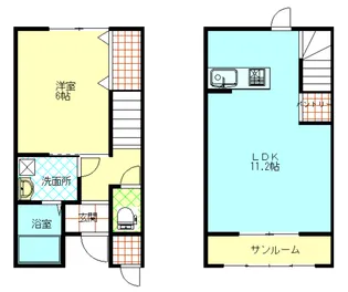 コンフォート中央【1階】の間取り