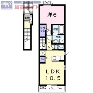 Sunlit伊賀上野【2階】の間取り