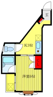 ローズハイム【2階】の間取り