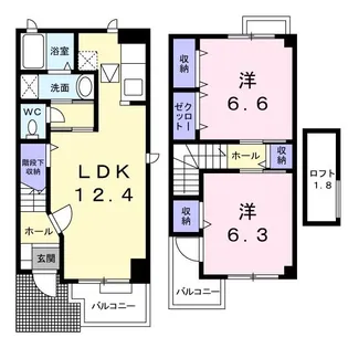 ステイブル【1階】の間取り