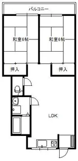 ネオポリス時津【2階】の間取り