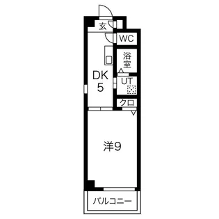 愛知県名古屋市西区栄生3【マンション】の間取り