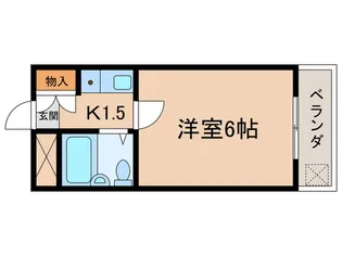 セブンスターハイツ上北沢【1階】の間取り