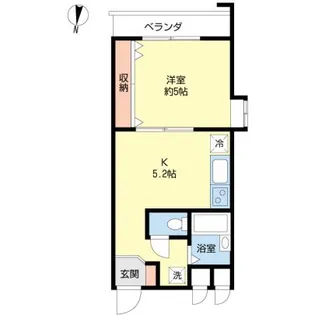 パークサイド平和島【1階】の間取り