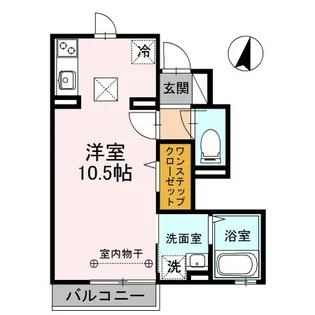 タカラコート【1階】の間取り