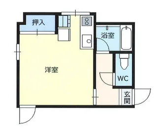 チトセハウス【2階】の間取り