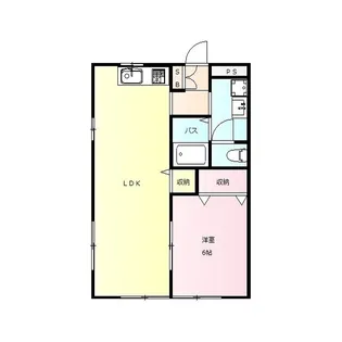 リーブルD【1階】の間取り